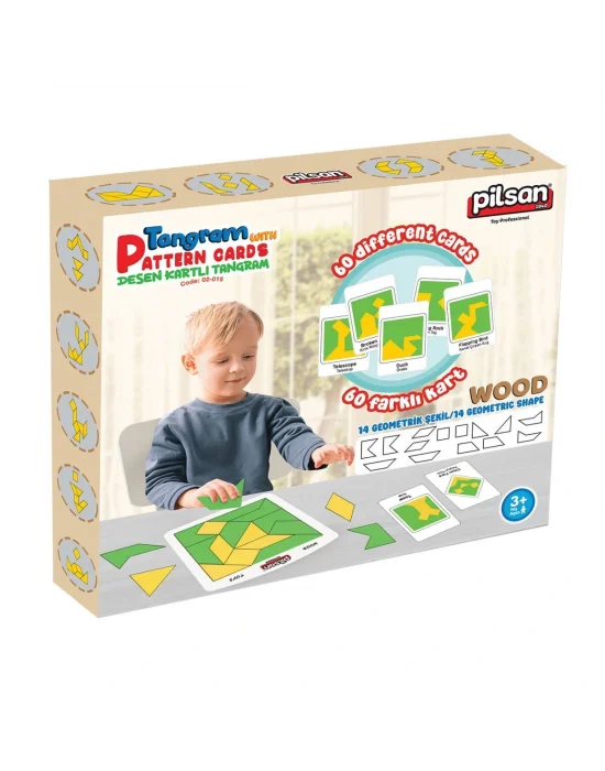 02 015 Desen Kartlı Tangram