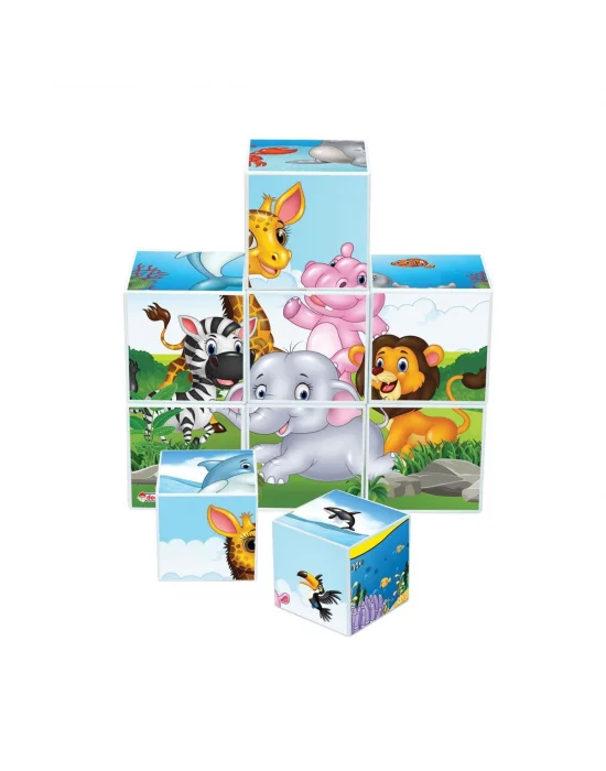 02034 Resimli Küpler 9 Lü