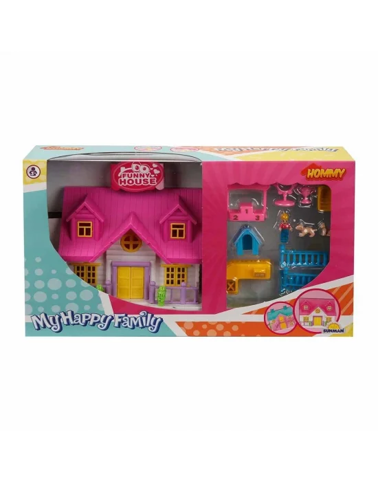 02081 Sunman, 2 Katlı Ev Oyun Seti Villa