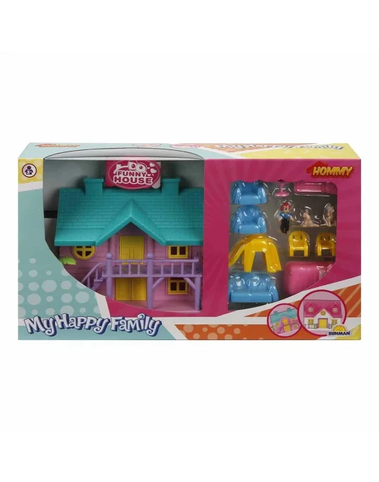 02081 Sunman, 2 Katlı Ev Oyun Seti Villa