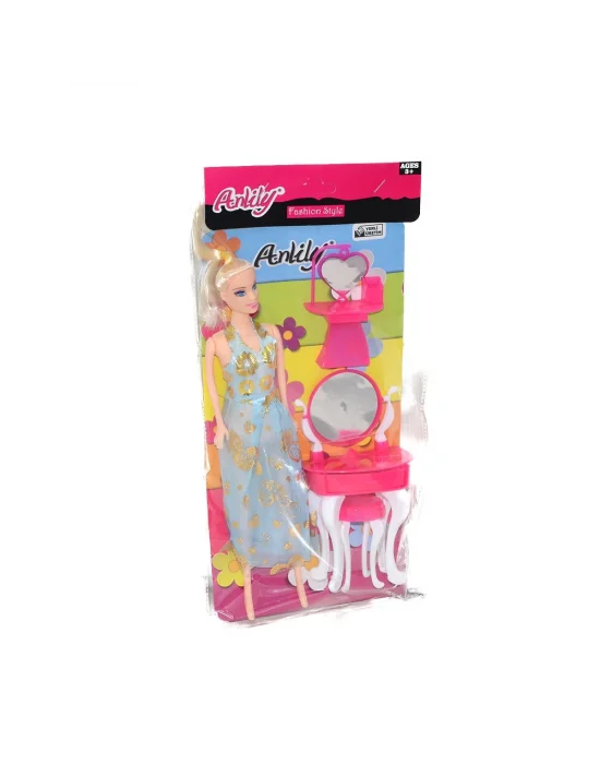 02260 Oydaş, Anlily Makyaj Masalı Bebek / Kartela / +3 Yaş