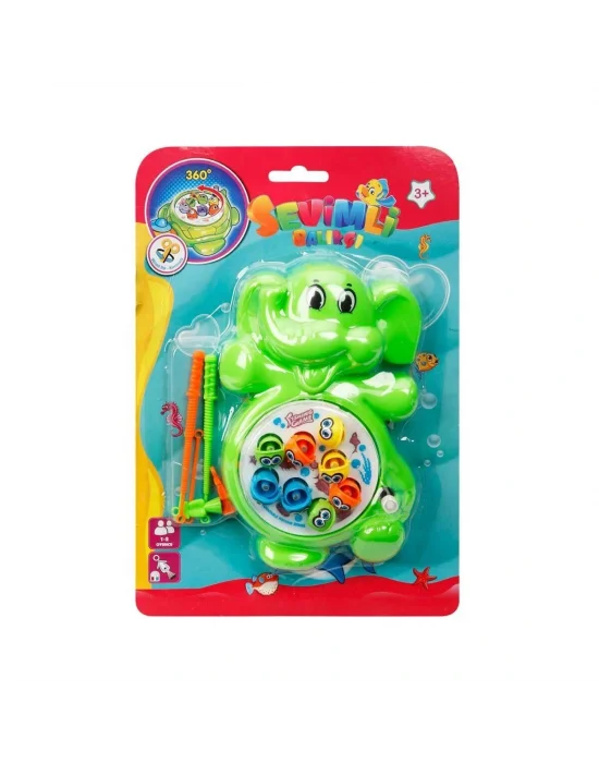 02371 Sevimli Balıkçı Kurmalı Balık Tutma Oyunu -sunman