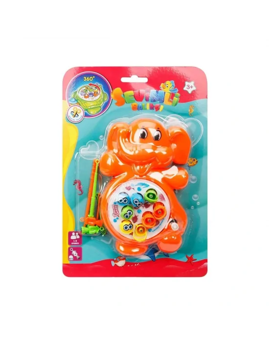 02371 Sevimli Balıkçı Kurmalı Balık Tutma Oyunu -sunman