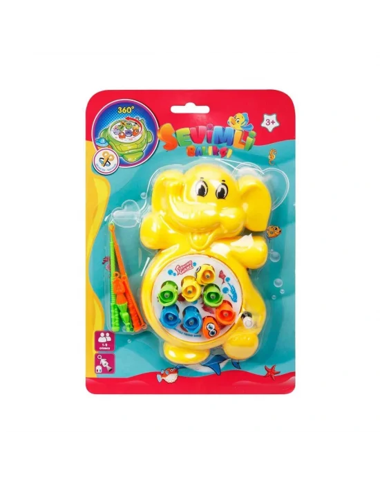 02371 Sevimli Balıkçı Kurmalı Balık Tutma Oyunu -sunman