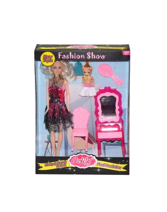 02412 Oydaş, Anlily Makyaj Masalı Bebek / +3 Yaş