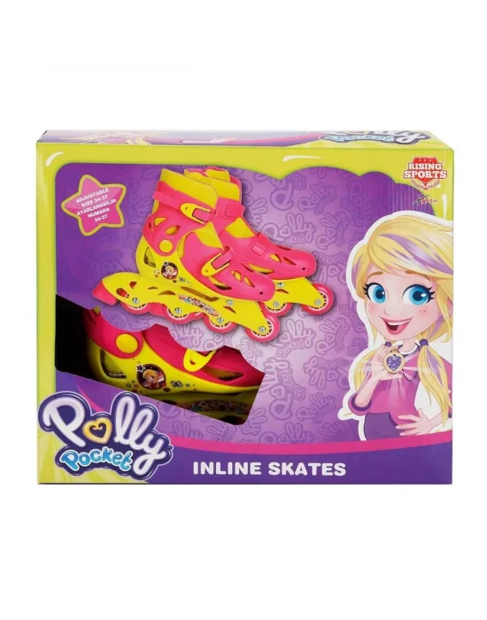 02466 Polly Pocket Inline 4 Teker Paten 34-37