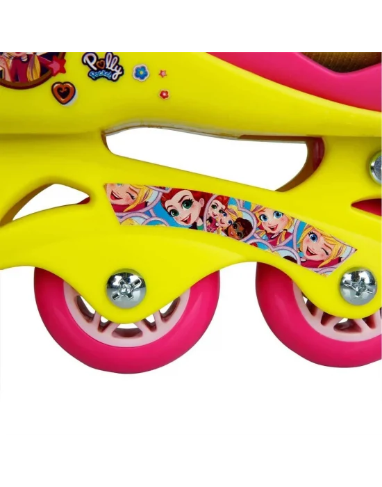 02466 Polly Pocket Inline 4 Teker Paten 34-37