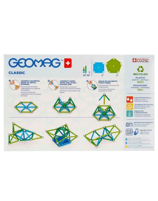 0272 Manyetik Zeka Oyunu 60 Parça -sunman