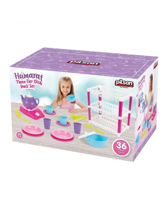 03 337 Pilsan 3 Katlı Hamarat  Mutfak Seti