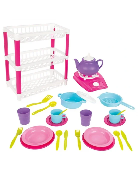 03 337 Pilsan 3 Katlı Hamarat  Mutfak Seti