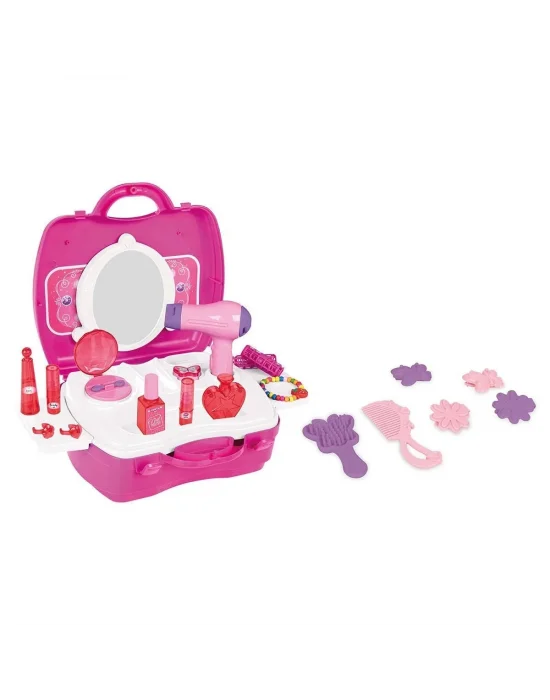 03 562 Aksesuarlı Çantalı Makyaj Seti -pilsan Oyuncak