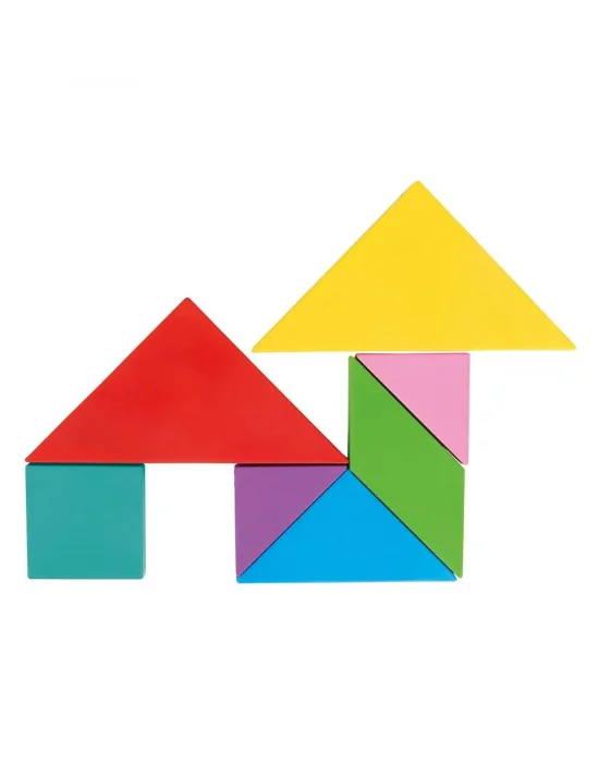 03 569 Ahşap Manyetik Tangram -pilsan Oyuncak