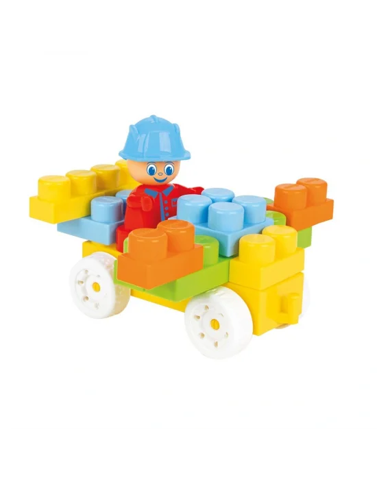 03 572 Aksesuarlı Master Bloklar 194 Parça 15 Litre Saklama Kabında