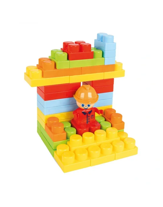 03 579 Aksesuarlı Master Bloklar 128 Parça Sepetli