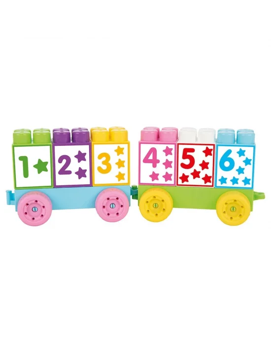 03 605 Master Blok Rakamlı Tren -pilsan Oyuncak