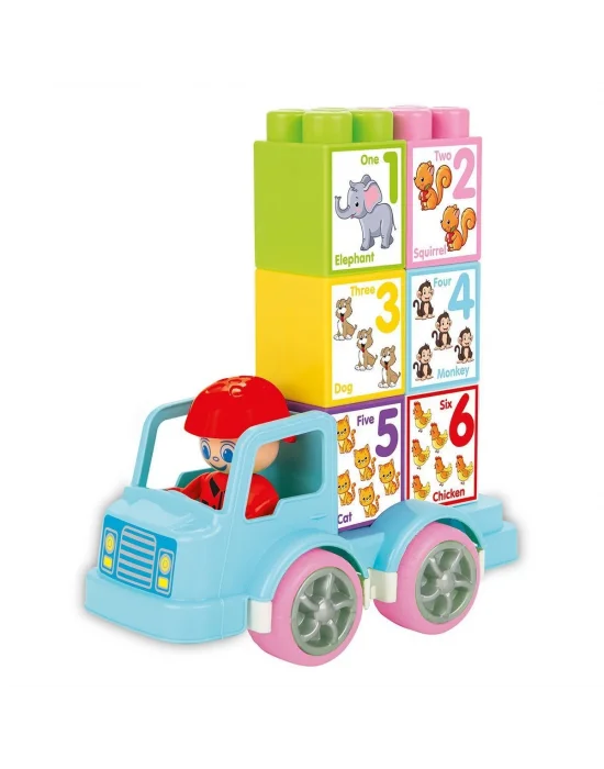 03 609 Master Bloklar Eğitici Kamyon -pilsan Oyuncak