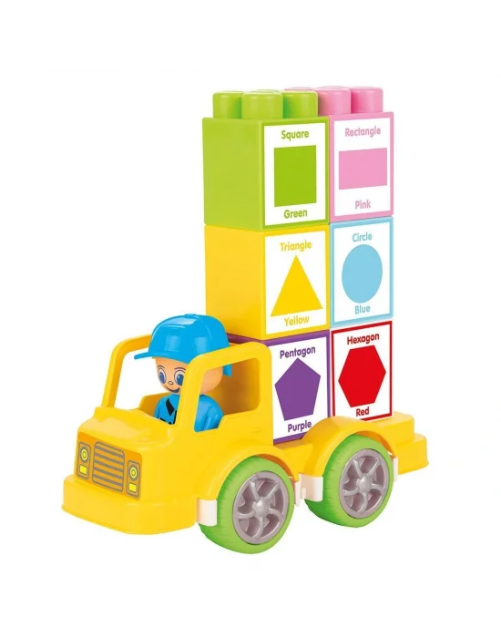 03 609 Master Bloklar Eğitici Kamyon -pilsan Oyuncak