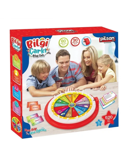 03 701 Bilgi Çarkı Bilgi Seti -pilsan Oyuncak