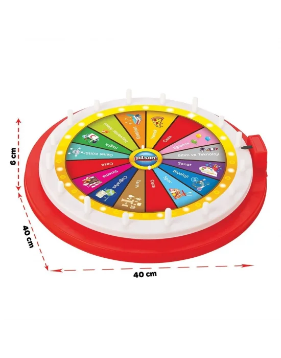 03 701 Bilgi Çarkı Bilgi Seti -pilsan Oyuncak