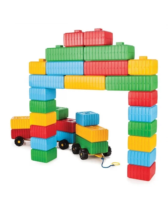 03251 Tuğla Blok Ve Araba Seti S172117281