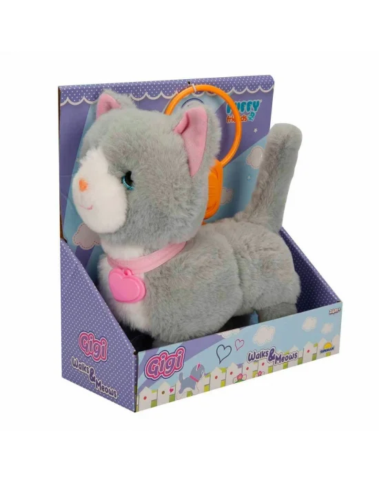 03375 Sevimli Kedi Gigi Sesli Ve Hareketli