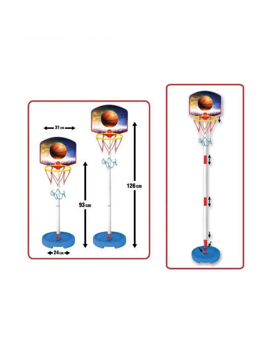 03650 Küçük Ayaklı Basketbol Potası -fentoys