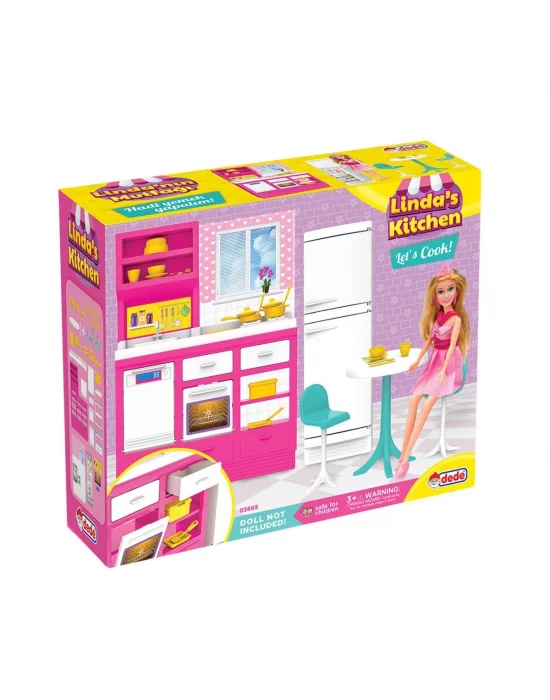 03665 Lindanın Mutfağı Oyun Seti -dede