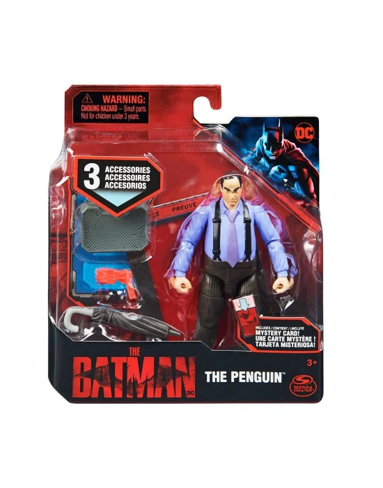 036674 Aksesuarlı Batman Aksiyon Figür 10 Cm -spinmaster