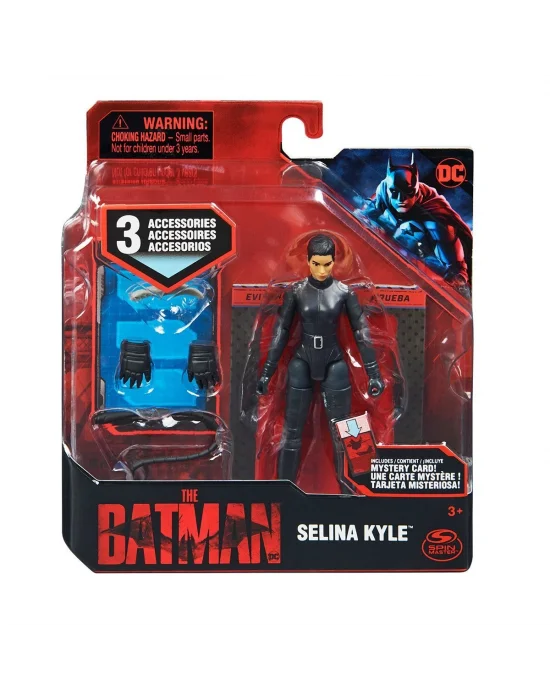 036674 Aksesuarlı Batman Aksiyon Figür 10 Cm -spinmaster