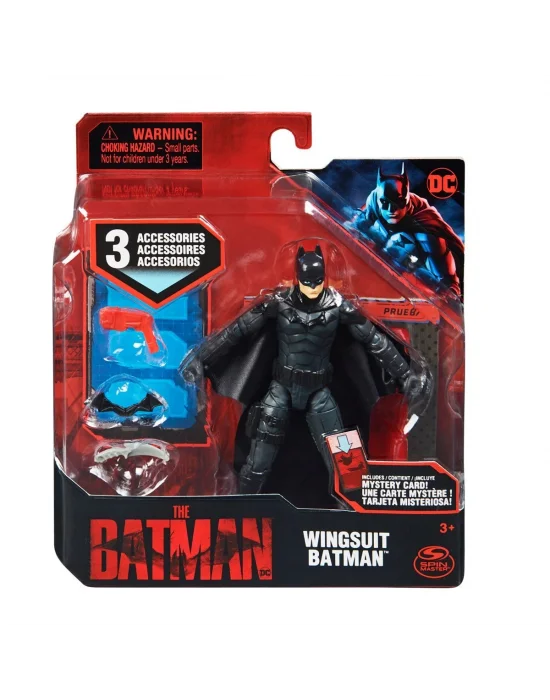 036674 Aksesuarlı Batman Aksiyon Figür 10 Cm -spinmaster