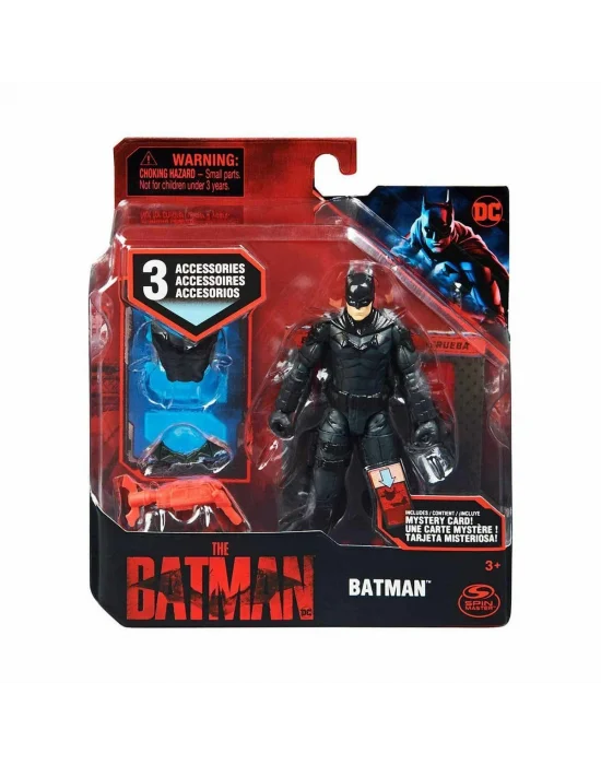 036674 Aksesuarlı Batman Aksiyon Figür 10 Cm -spinmaster