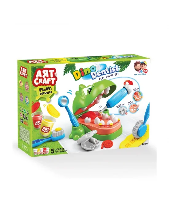 03677 Dino Dişçi Hamur Set
