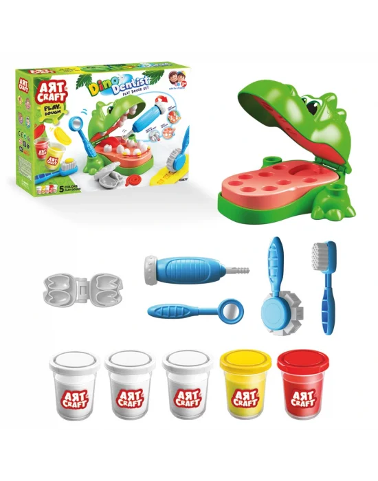 03677 Dino Dişçi Hamur Set