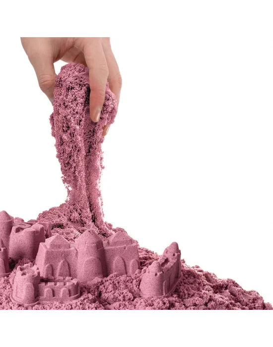 03693 Aksesuarlı Pembe Kinetik Oyun Kumu 1000 Gr