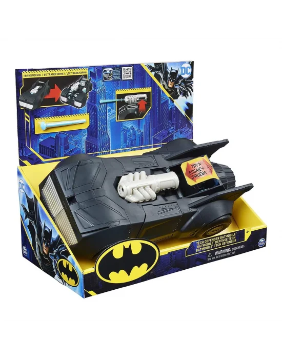 037676 Dc Comics Tech Defender Batmobil -spinmaster