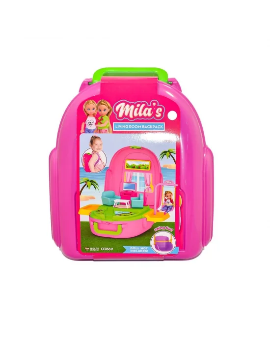 03869 Mila Nın Oturma Odası Set Sırt Çantası