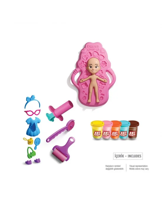 03943 Bebek Giydirme Hamur Seti 280 Gr -dede