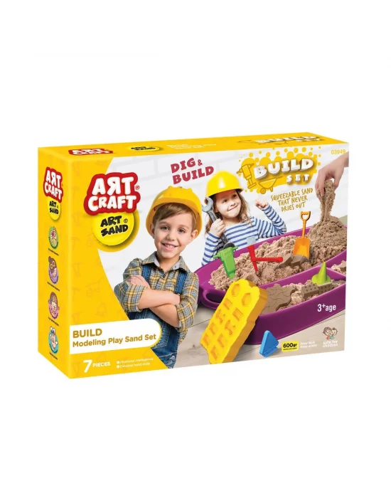 03949 Artsand İnşaat Kum Seti 600 Gr -fentoys