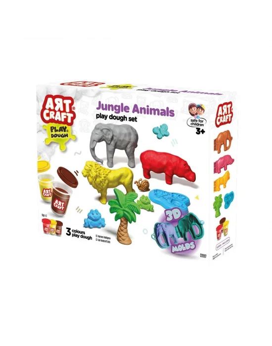 03997 Art Craft Orman Hayvanları Hamur Set 168 Gr -fentoys