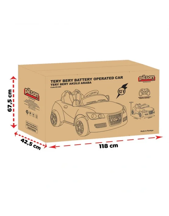 05 280 Pilsan Tery Bery 12v Uzaktan Kumandalı Akülü Araba