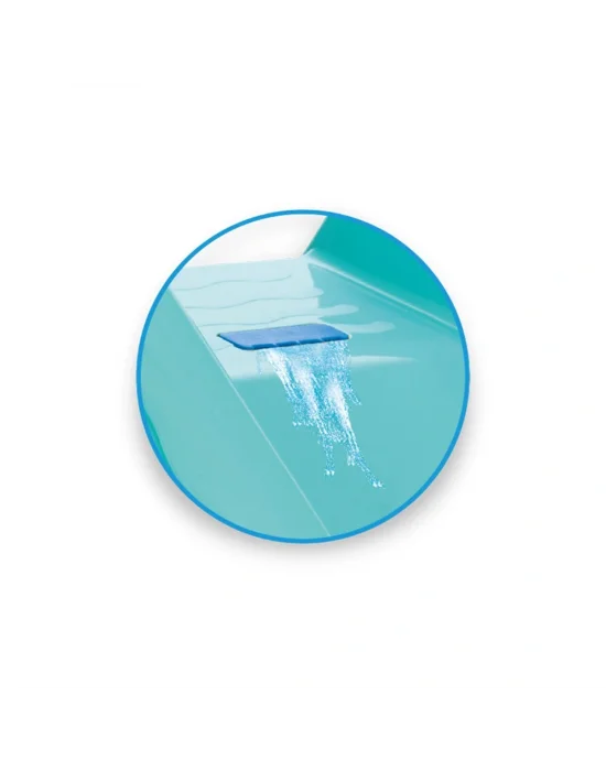 06 233 Katlanabilir Dalgalı Su Kaydırağı Turuncu