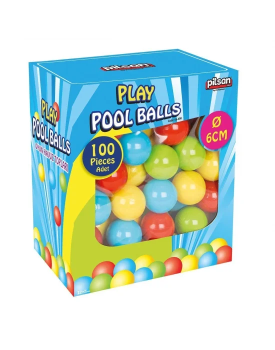 06 400 Oyun Havuz Topları Kutulu 6 Cm 100 Lü