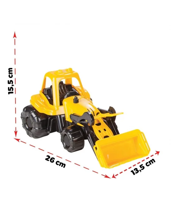 06 518 Power İş Makineli Kamyon -pilsan Oyuncak