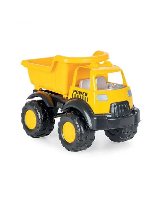 06 522 Power Kamyon Sarı -pilsan Oyuncak