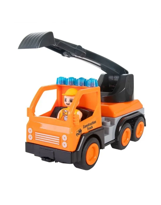 06 533 Double Blocks İş Makineleri Serisi -pilsan Oyuncak