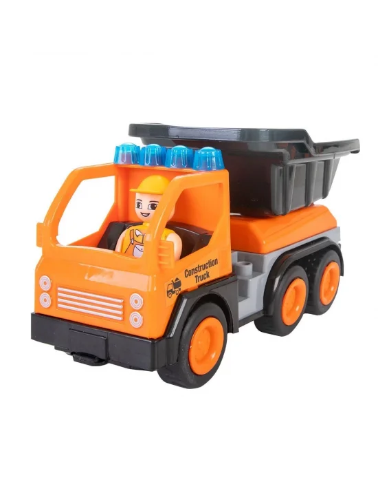 06 533 Double Blocks İş Makineleri Serisi -pilsan Oyuncak