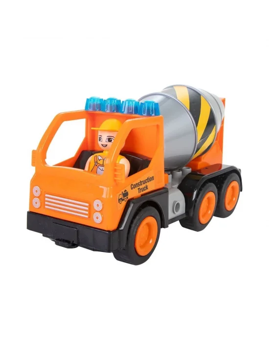 06 533 Double Blocks İş Makineleri Serisi -pilsan Oyuncak