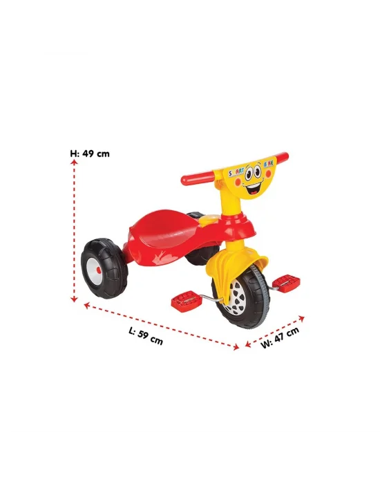 07 132 Pilsan Smart Bisiklet Kırmızı