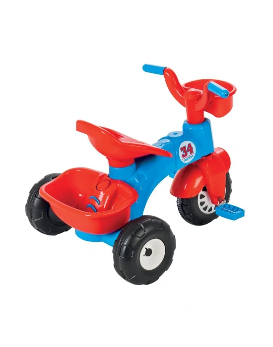 07 169 Atom Bisiklet Mavi Kırmızı Flexo