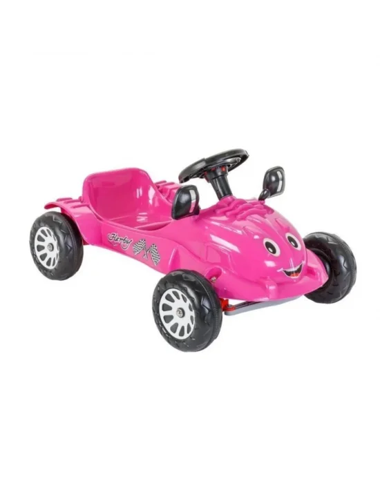 07 302p Herby Pedallı Araba Metalik Pembe -pilsan Oyuncak